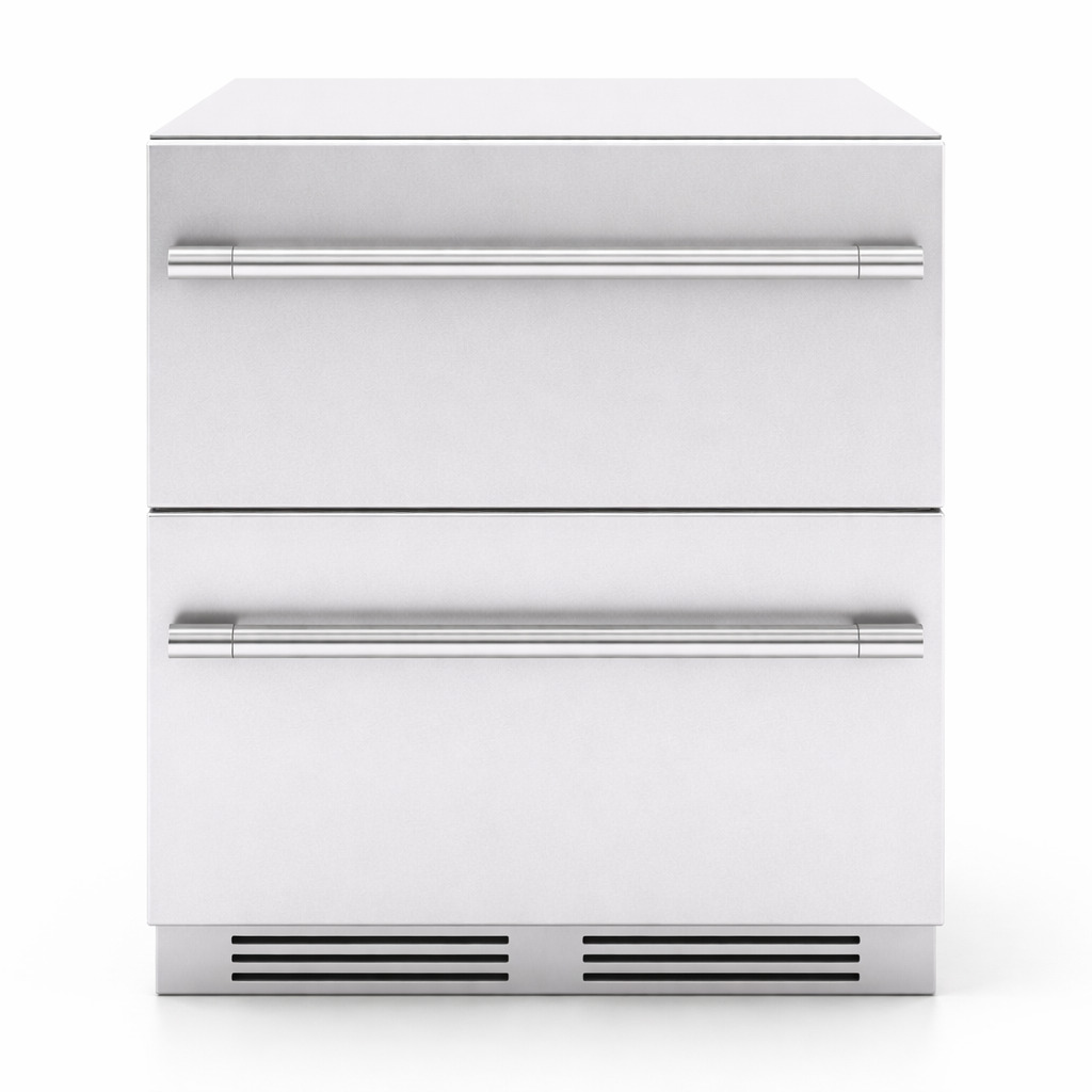 Presrv 24 In. 5.1 Cu. Ft. Dual Zone Outdoor Refrigerator Drawers