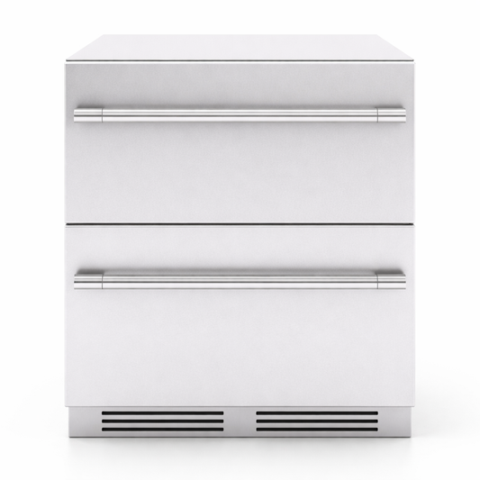 Presrv 24 In. 5.1 Cu. Ft. Dual Zone Outdoor Refrigerator Drawers
