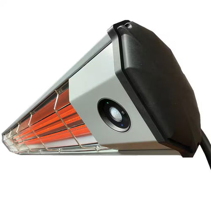 6000-Watt / 20,000-Btus - Infrared Quartz Wi-Fi Enabled Weather-Proof Silent 240-Volt Electric Heater with Motion Sensor