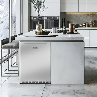 C150SD, 5.12 Cu. Ft. Built-In Dual Drawer Single Door Outdoor Indoor Undercounter Beverage Refrigerators Auto Defrost